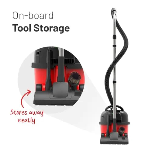 Henry Home Cylinder Vacuum Cleaner 620W 6L Red