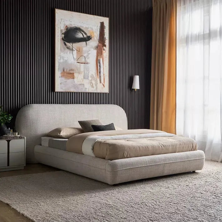 Nordic French Queen Bed – 160×200 cm