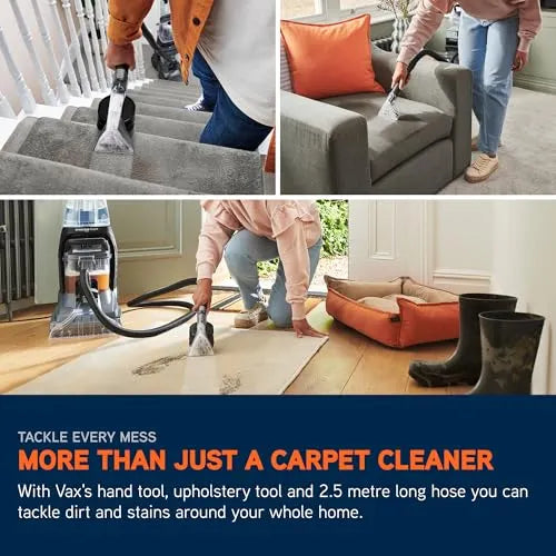 Vax SpinScrub Power Plus Upright Carpet and Upholstery Cleaner