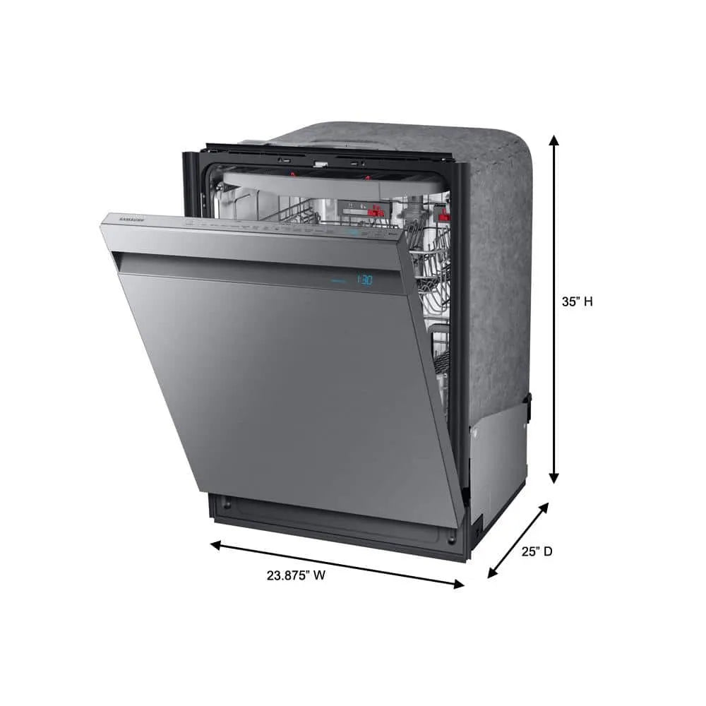 Samsung 24 in. Top Control Tall Tub Dishwasher in Fingerprint Resistant Stainless Steel with AutoRelease
