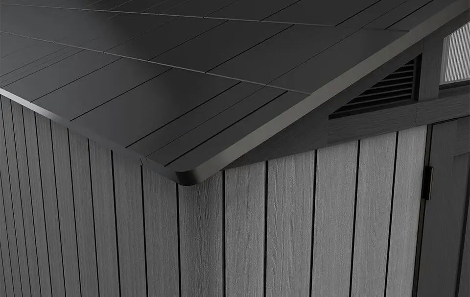 Keter Stronghold Resin Garden Shed Grey