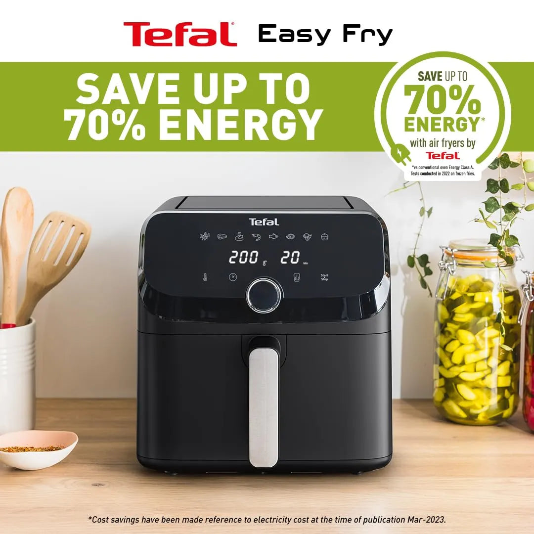 Tefal Easy Fry Mega Air Fryer 7.5 L 8 Cooking Programs