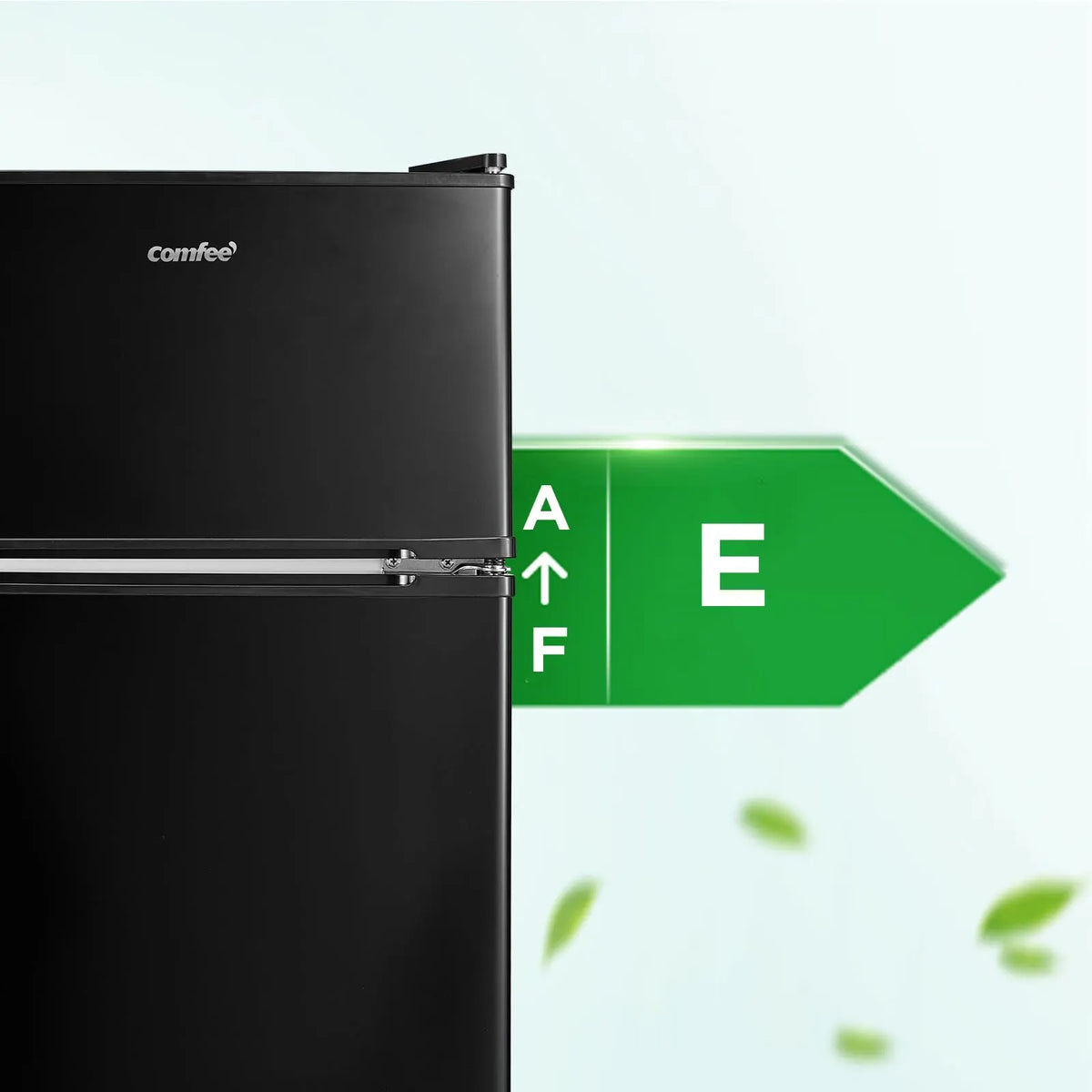 COMFEE' 87L Under Counter Fridge Freezer, Double Door