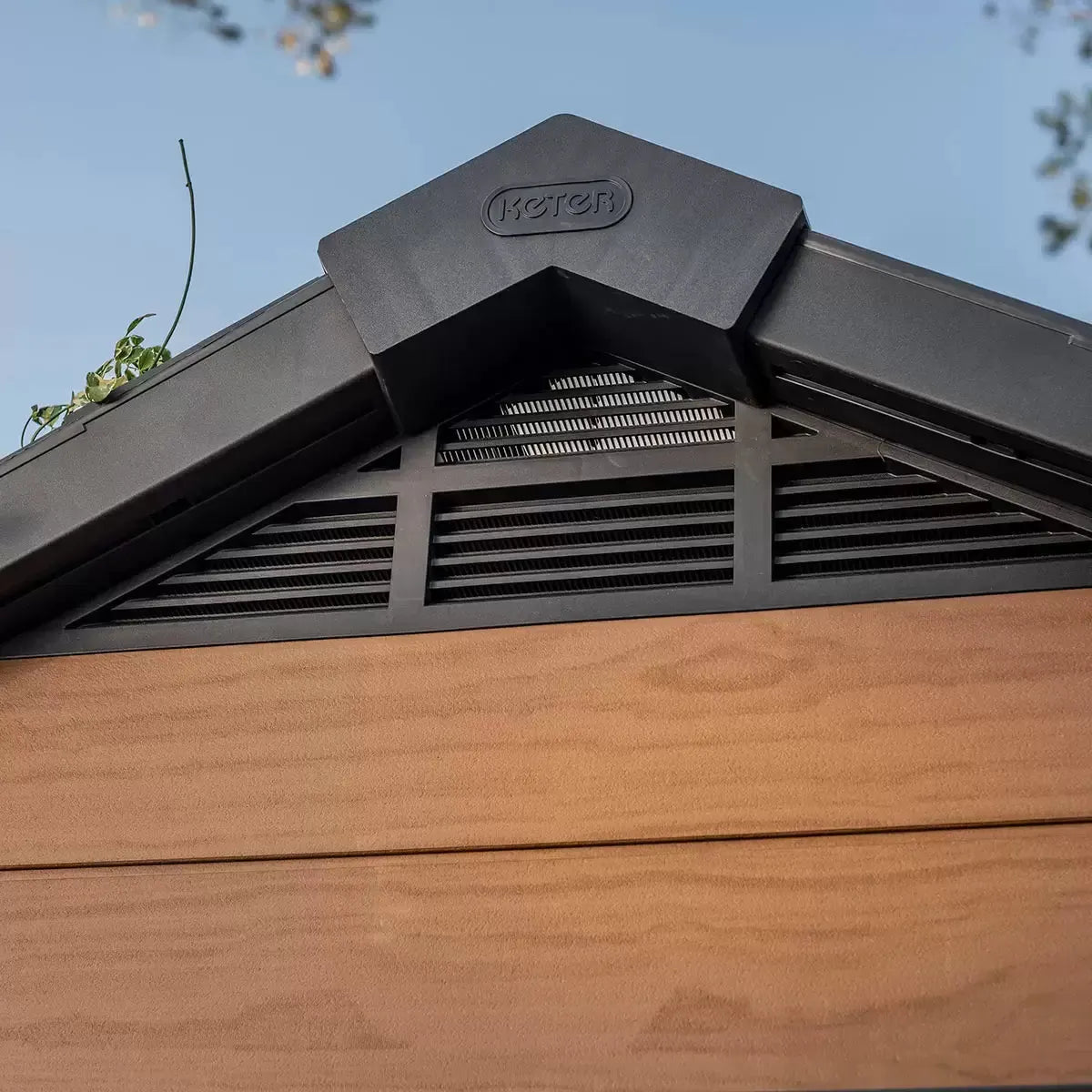 Keter Newton Double Door Plastic Garden Shed