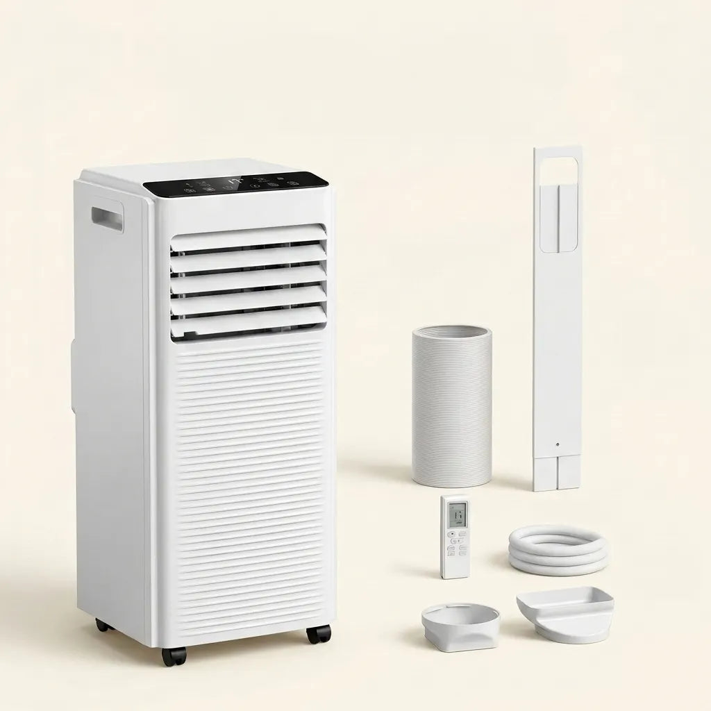 9000 BTU Portable Air Conditioner Dehumidifier Fan