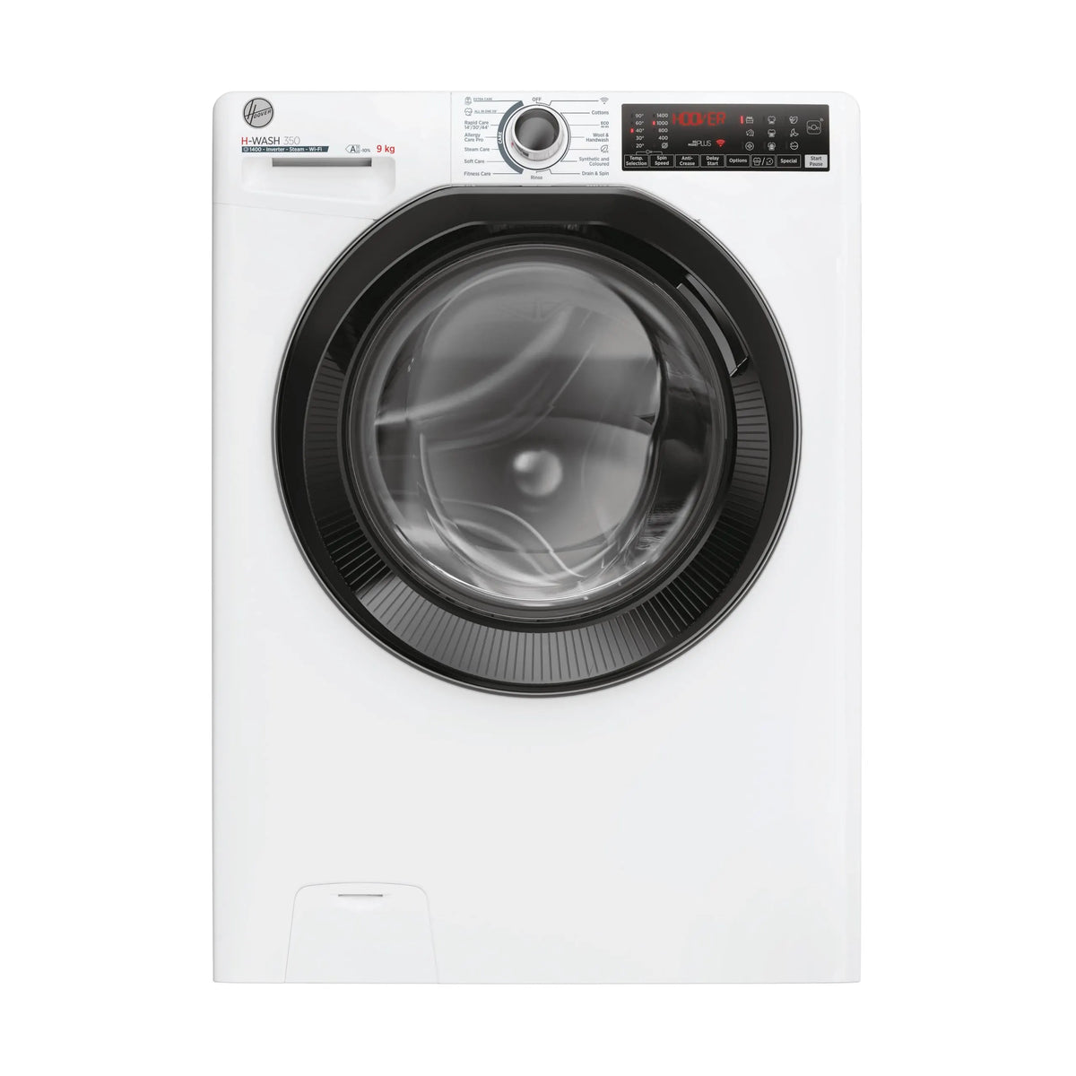 Front-Load Washing Machine 9kg 1400 rpm 60 Programmes WiFi Inverter Class A