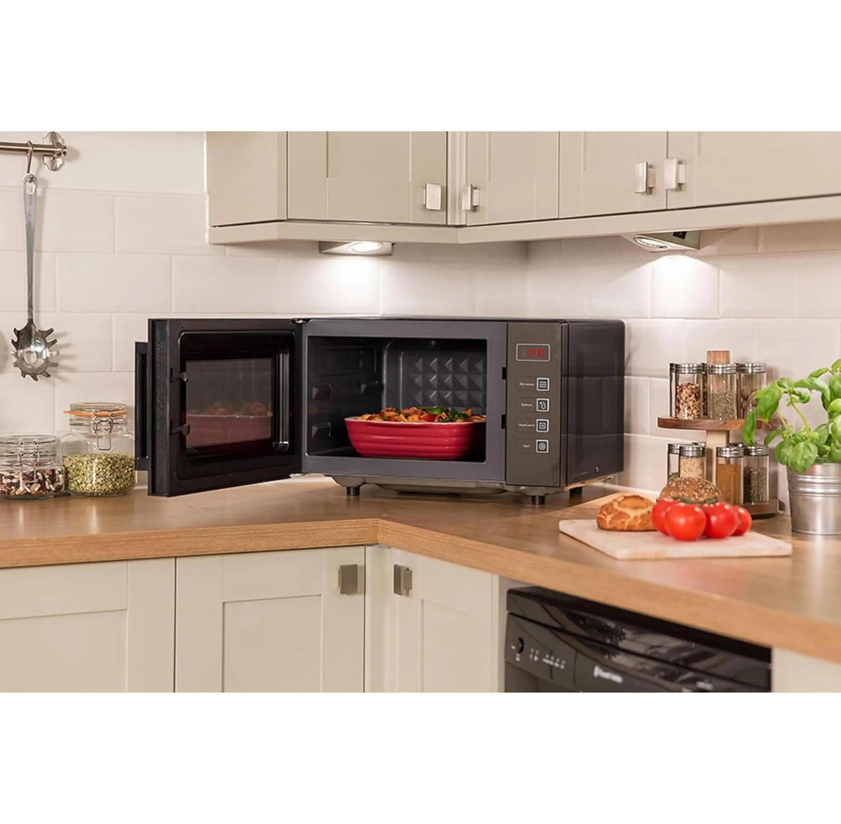 Russell Hobbs Digital Flatbed Microwave 23L 800W Black