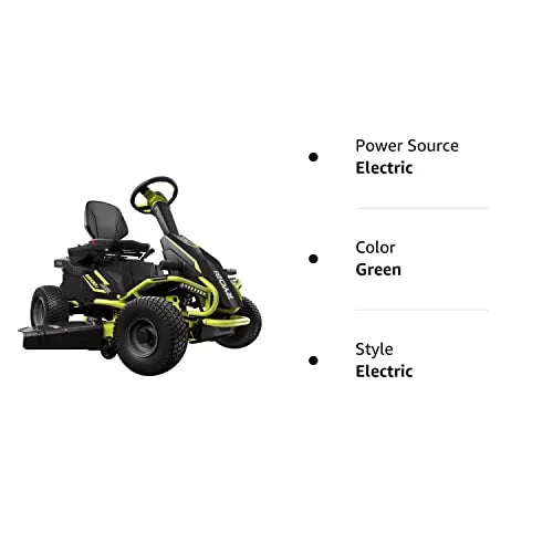 RY48111 38″ 100 AH Electric Riding Mower
