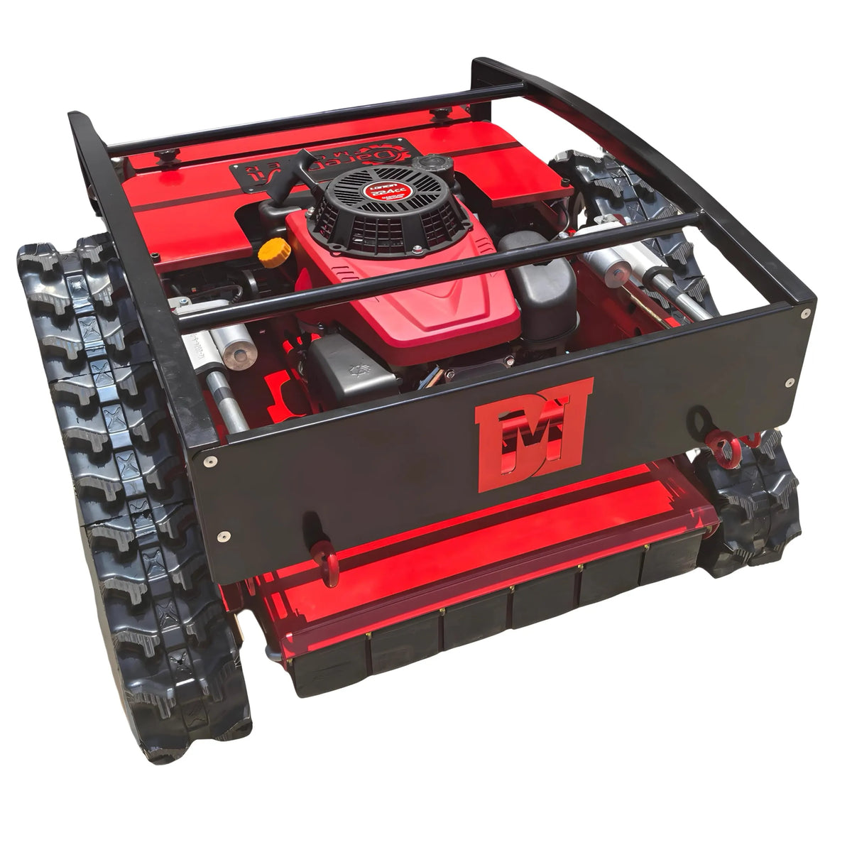 DareDevil Mower – Remote Controlled 200m Remote Distance| 50° Slope Capability | Hybrid Self-Charging Dual Battery | Brushless Motors | Zero Turn | Adjustable Cutting Deck