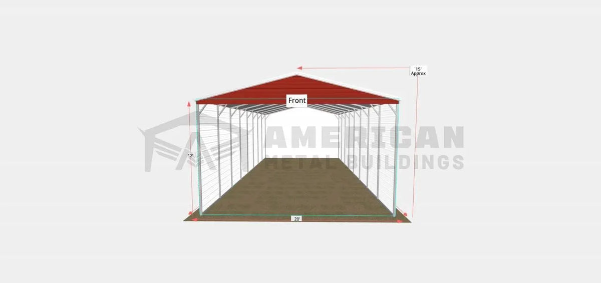 20×40 Steel Carport