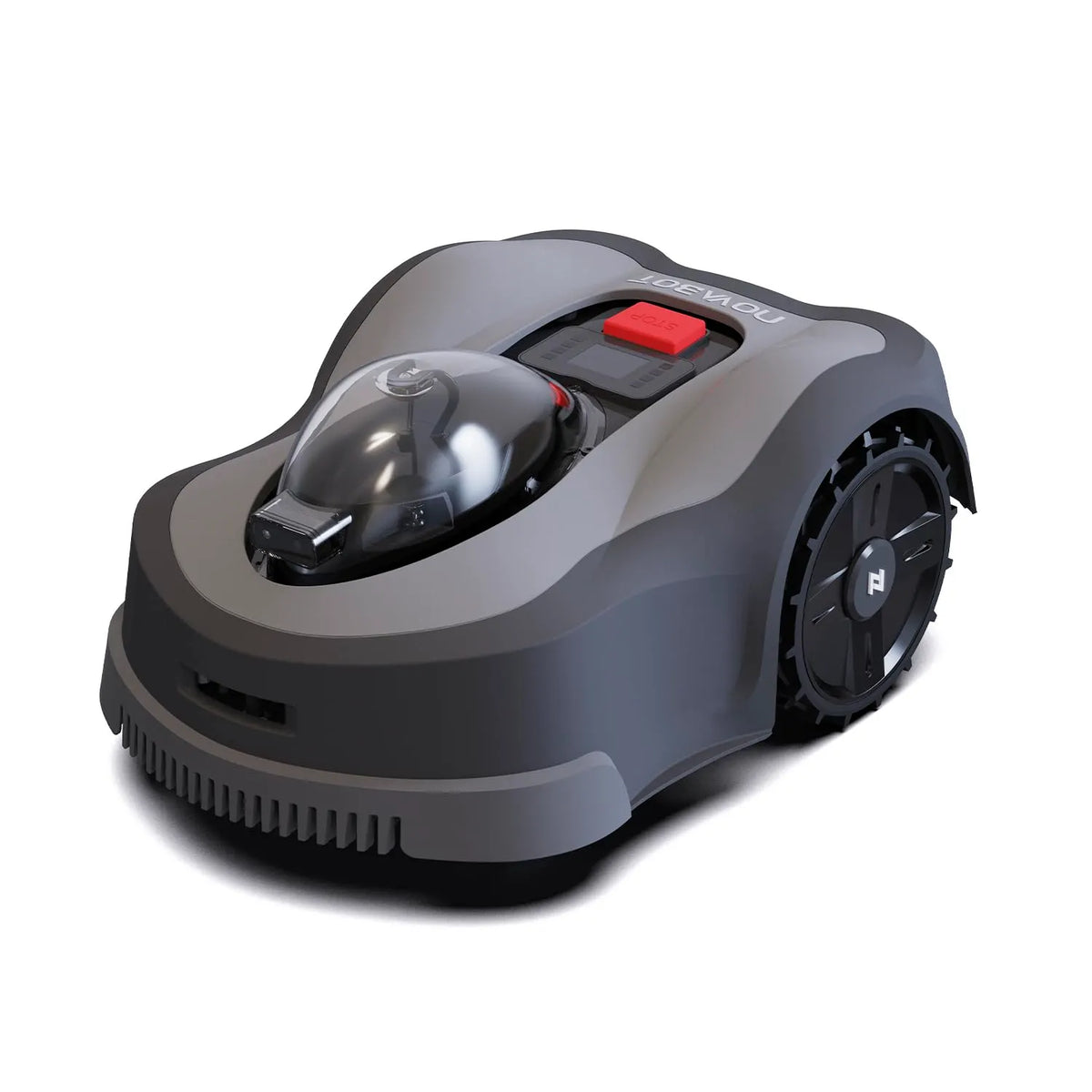 N2000 Robot Lawn Mower Perimeter Wire Free RTK+TOF+Vision Robotic Lawn Mower for 1.50 Acres Cut Height 0.8″-3.5″ Adjustable APP Control AI-Assisted Mapping Virtual Boundaries Multi-Zone
