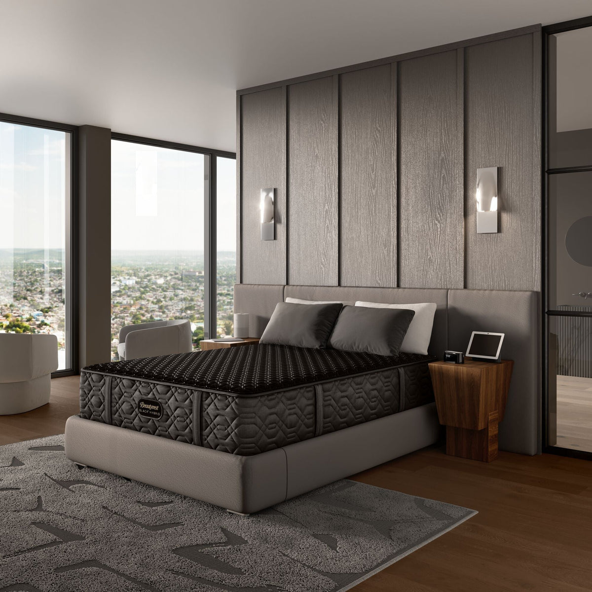 Beautyrest Black® Hybrid Series Three Plush Mattress