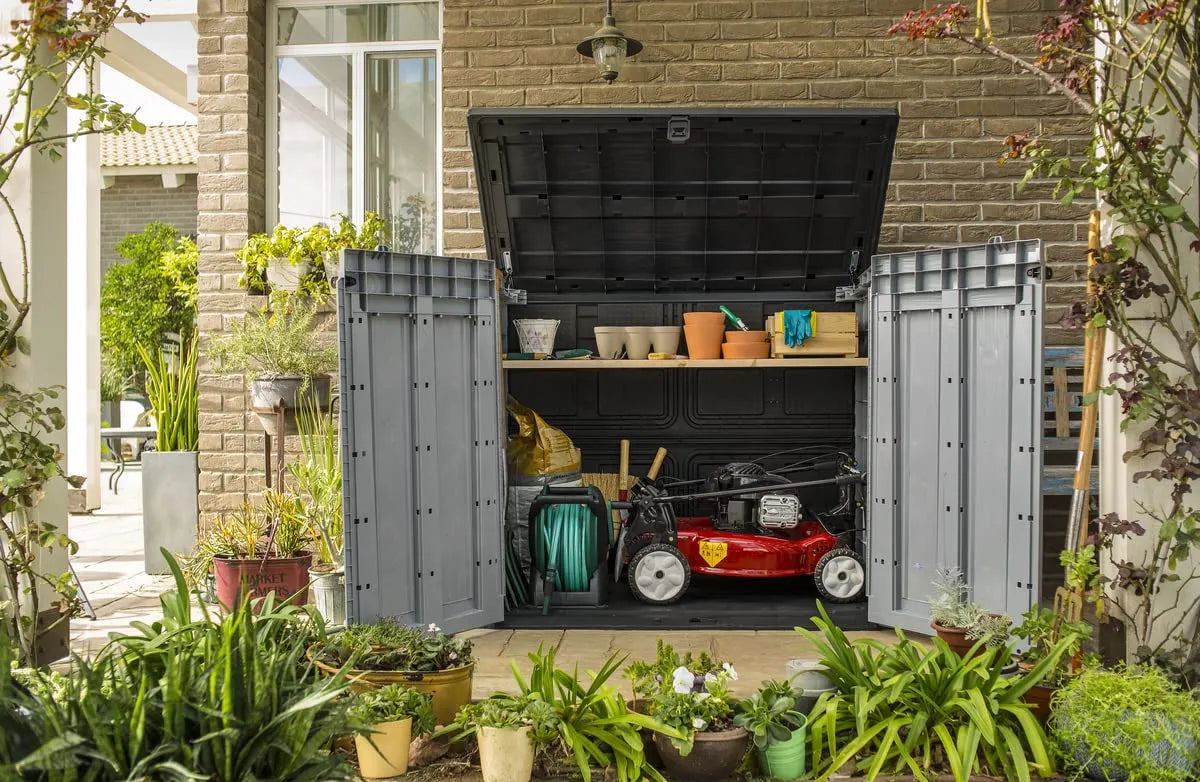 Keter Store-It-Out Pro Weather-Resistant Storage Shed Grey