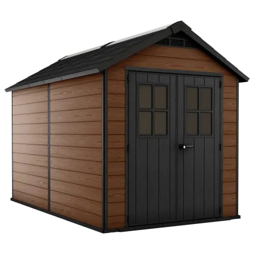 Keter Newton Double Door Plastic Garden Shed