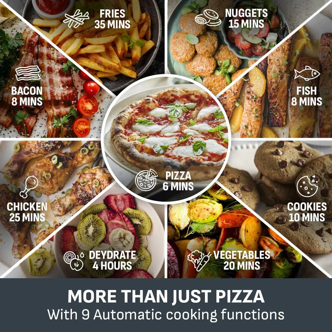 Tefal Easy Fry Pizza XL Air Fryer with Spacious Basket, up to 1 kg