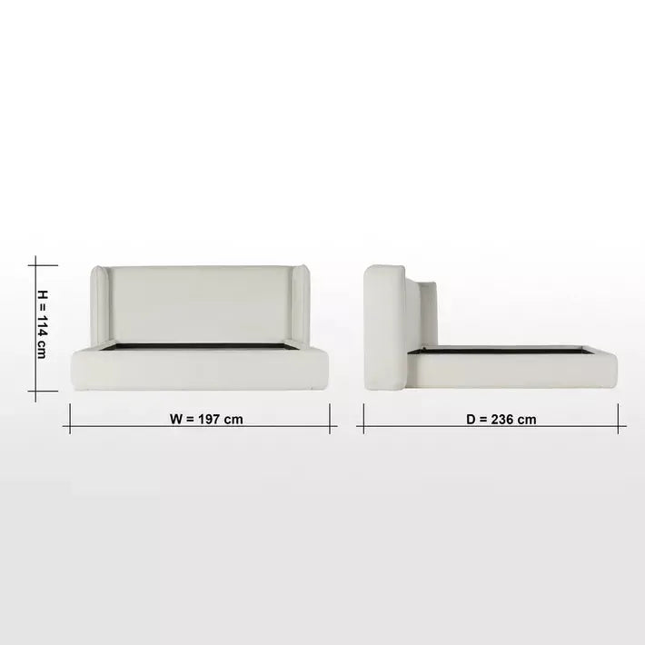 Rubik King Bed – 180×200 cm