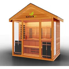 Medical Breakthrough 6 Person Nature 9™ Plus Outdoor Sauna