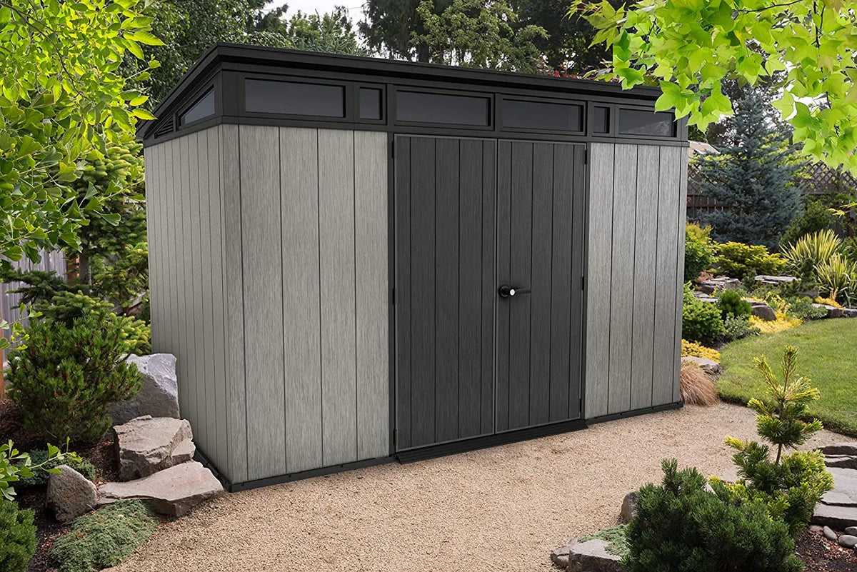 Keter Artisan Double Door Plastic Garden Shed