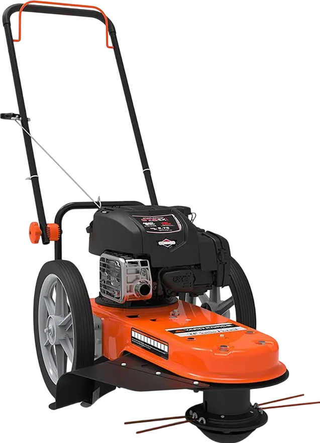Yard Force YF22-HWT High-Wheeled Trimmer Gas Powered Walk-Behind 22″ 163cc Engine New