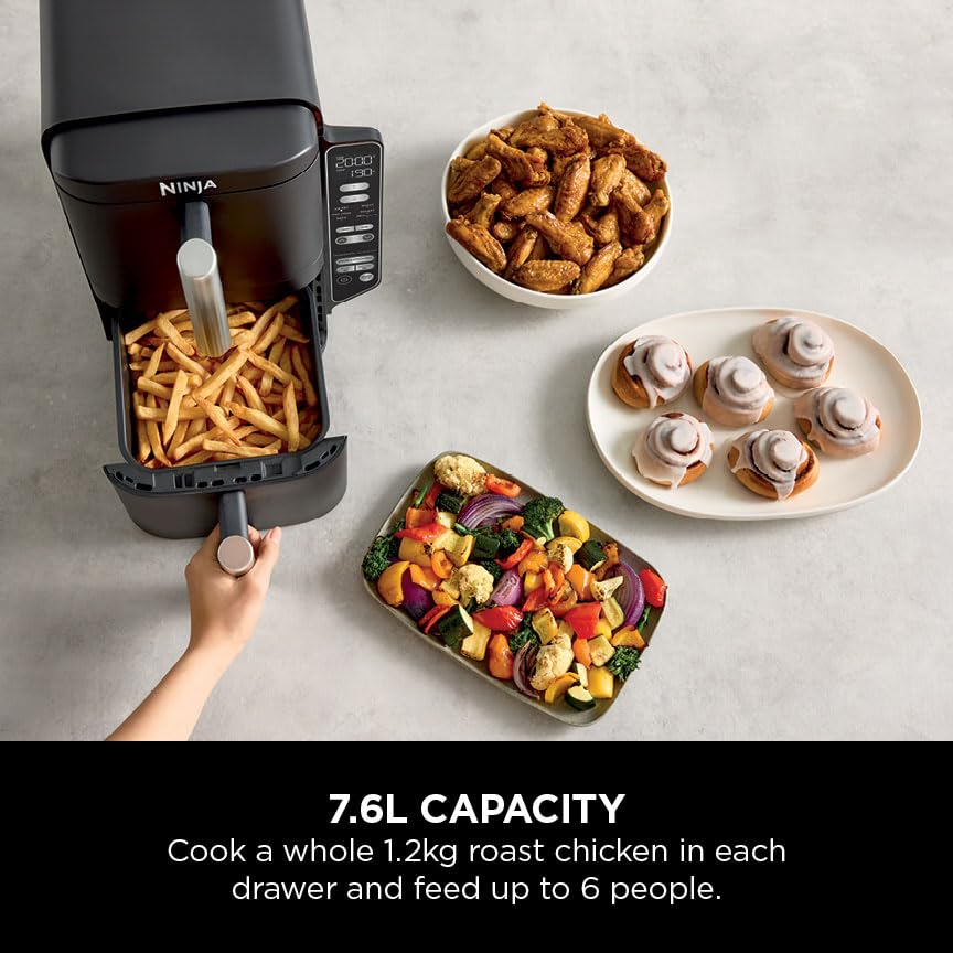 Ninja Double Stack Vertical Dual Air Fryer 4 Levels