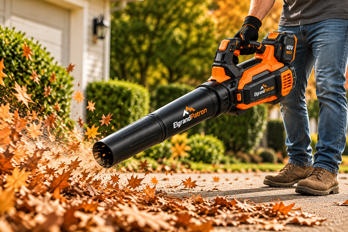 ElgrandPatron AirBlast 800 – 40V MAX Cordless Leaf Blower
