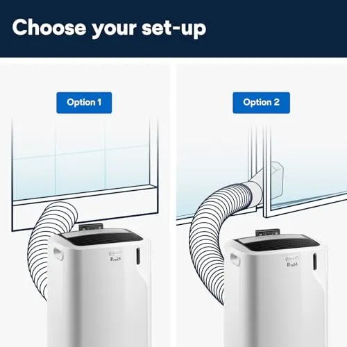De'Longhi Pinguino PACEM90 Silent Portable 9800 BTU Air Conditioner