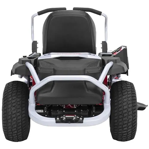 Craftsman 56V MAX* 42″ Brushless Zero-Turn Lawn Mower with 60Ah Battery, Electric Lawn Tractor with Eco Mode, Quick Lift Assist, and LED Headlights, Red/Black