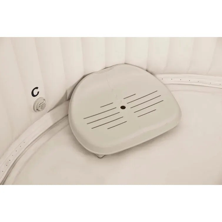 Intex 6 – Person 170 – Jet Vinyl Round Inflatable Hot Tub in Gray