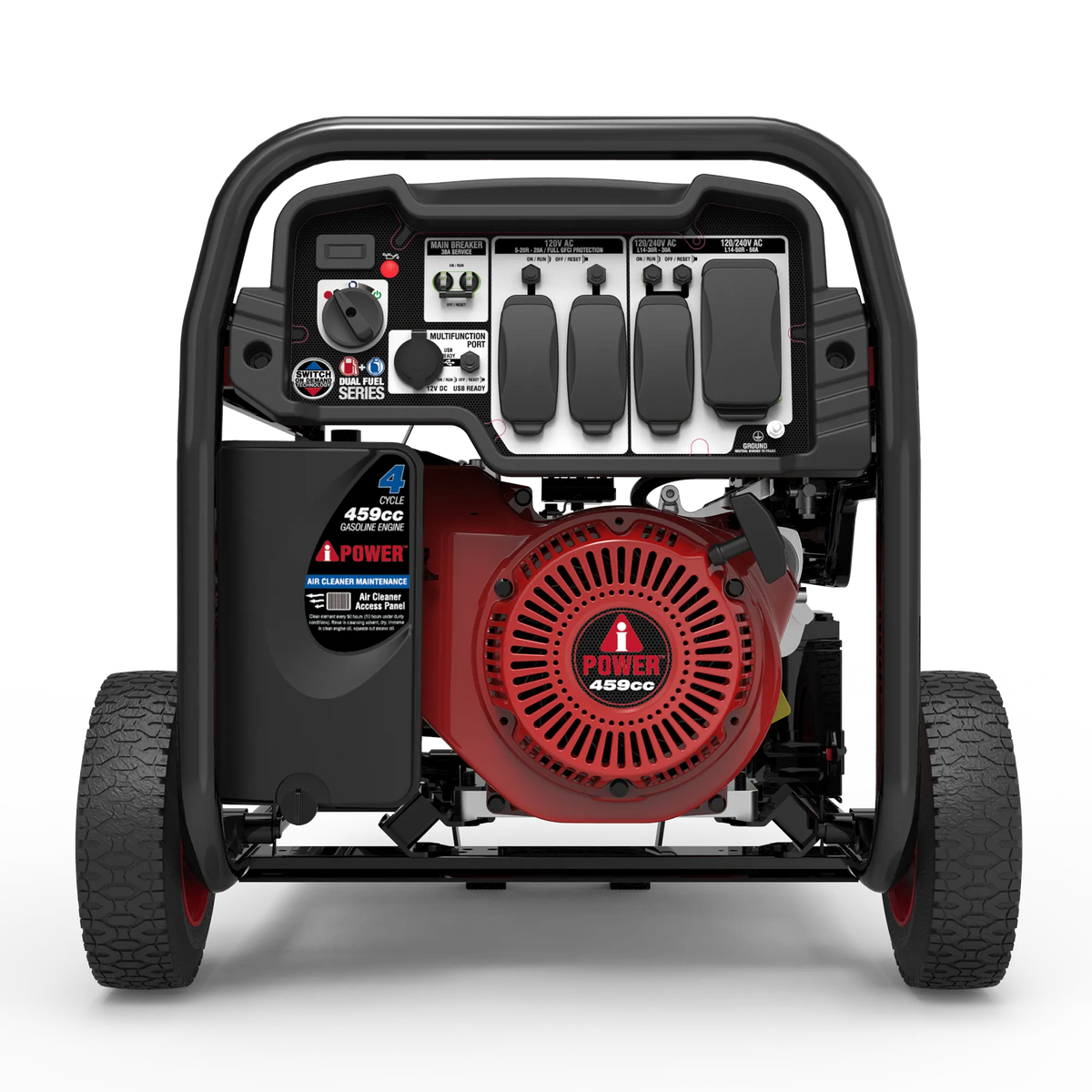 SUA12000ED – 12000 Watt Dual Fuel Portable Generator