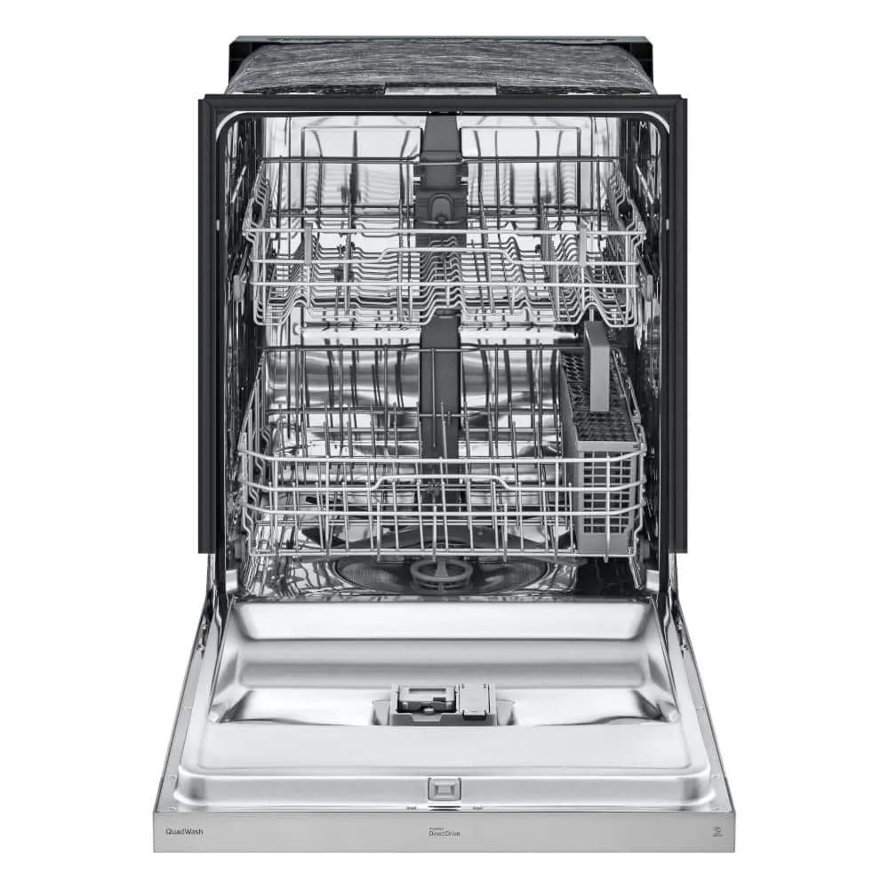 LG 24 in. in Stainless Steel Front Control Dishwasher with NeveRust Stainless Steel Tub and Dynamic Dry