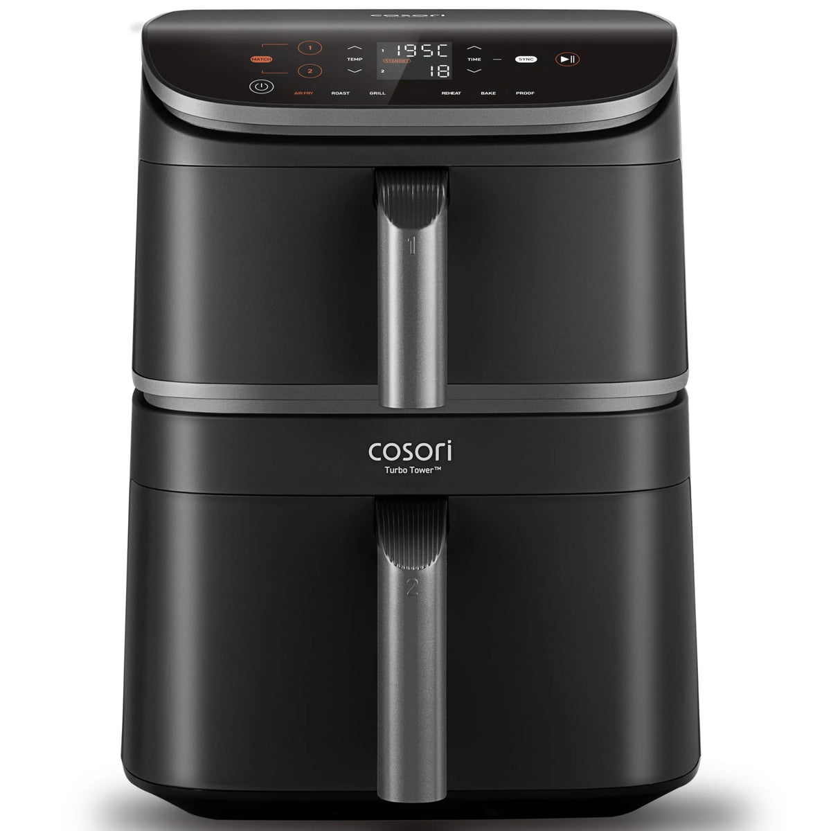 COSORI TurboTower Dual Air Fryer 10.8L Stacked Design