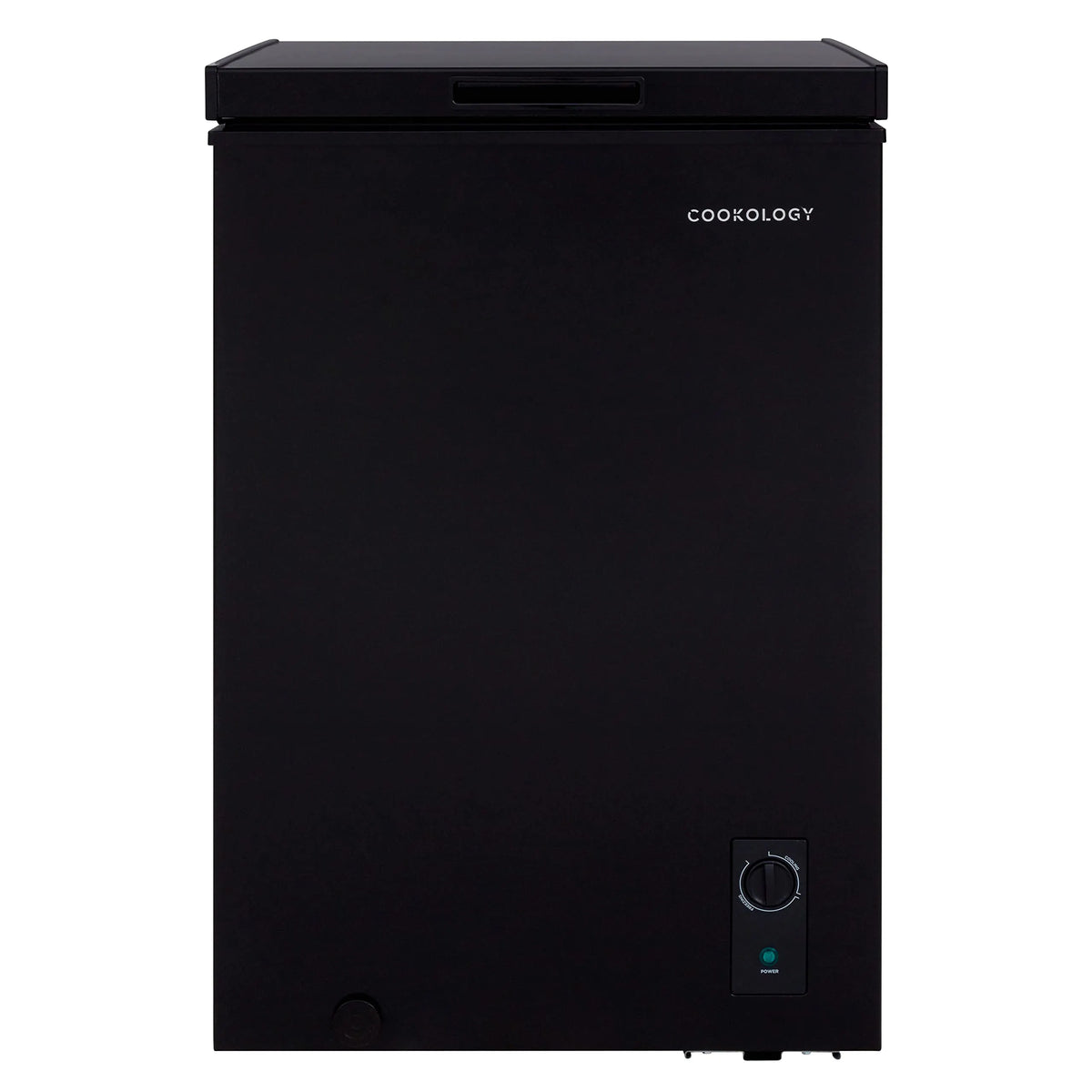 Cookology 99L Freestanding Chest Freezer, Black