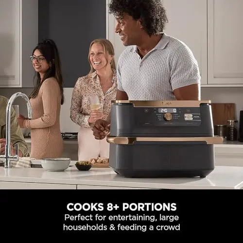 Ninja Foodi FlexDrawer Dual Air Fryer 10.4L 7-in-1