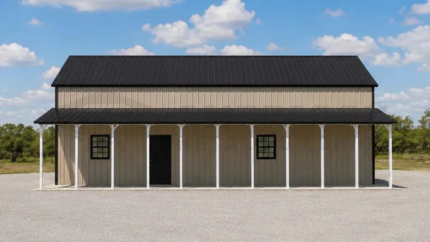 30x40x13 Metal Garage