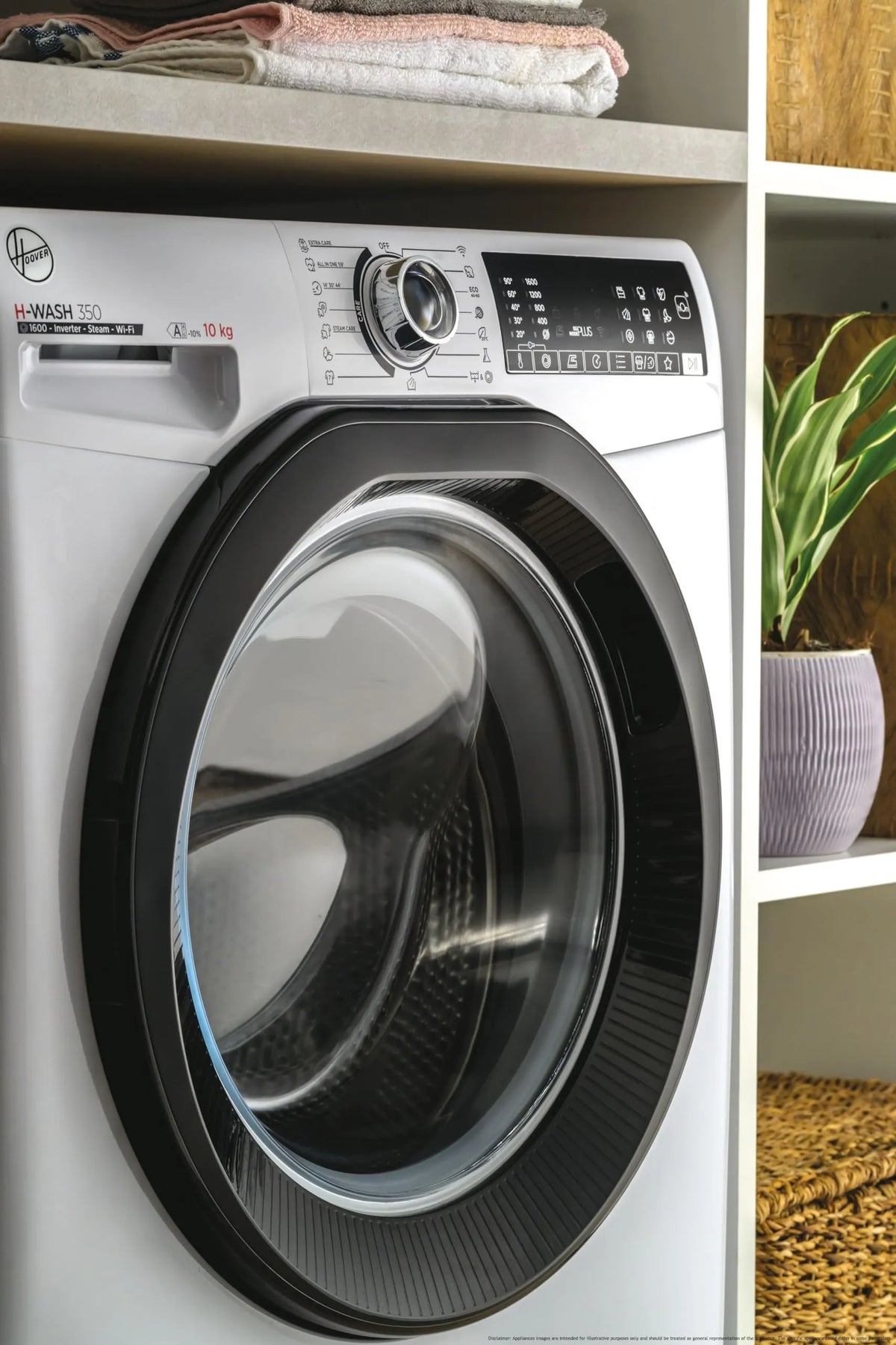 Front-Load Washing Machine 9kg 1400 rpm 60 Programmes WiFi Inverter Class A
