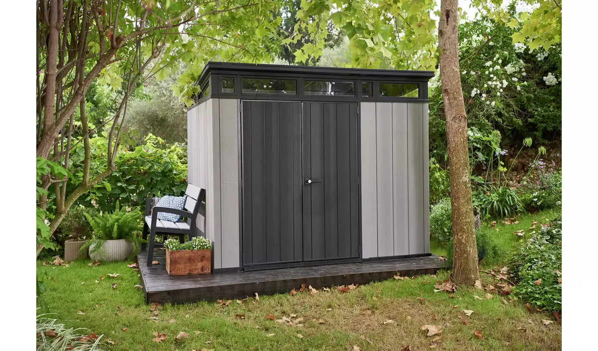 Keter Artisan Double Door Plastic Garden Shed