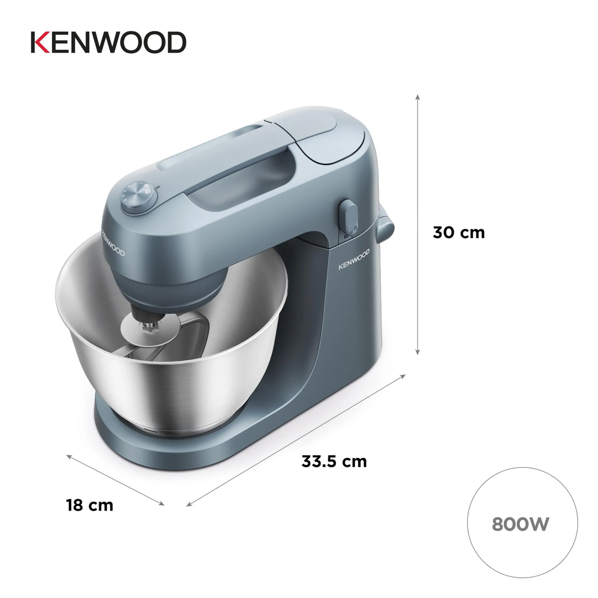 Kenwood Go Collection Stand Mixer Blue