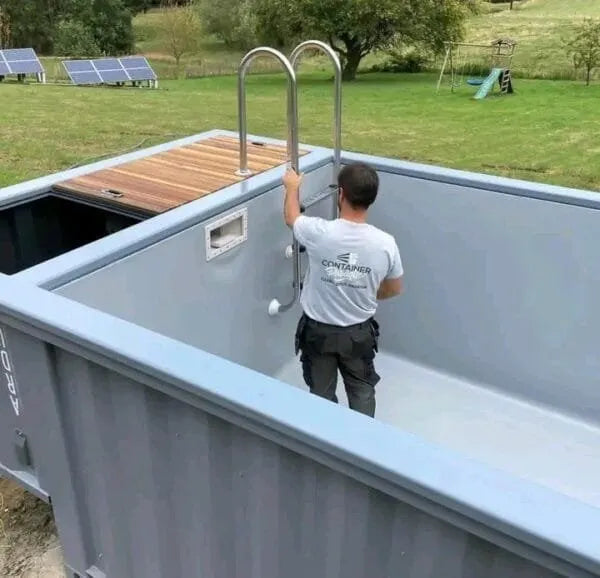 40ft Swimming Pool container