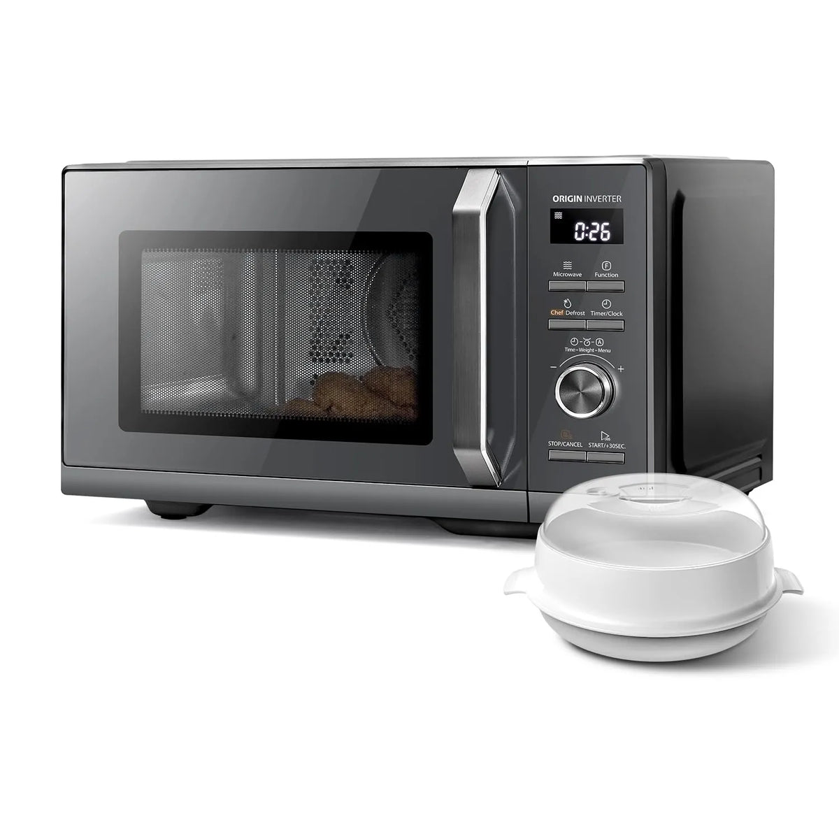 Toshiba 6-in-1 Air Fry Microwave Oven 26 L 900 W Grey