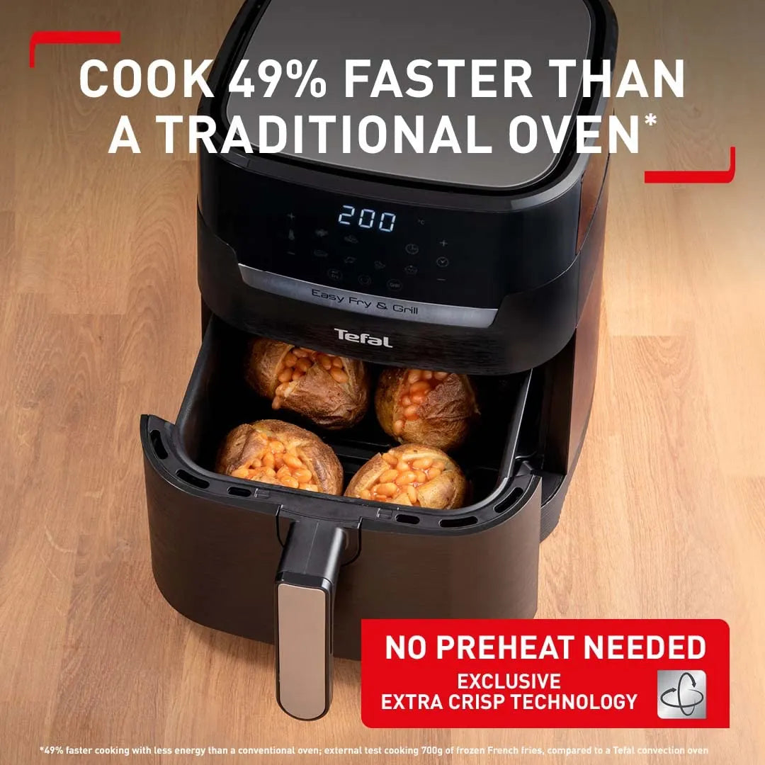 Tefal Easy Fry Precision 2-in-1 Air Fryer and Grill 4.2 L 8 Programs