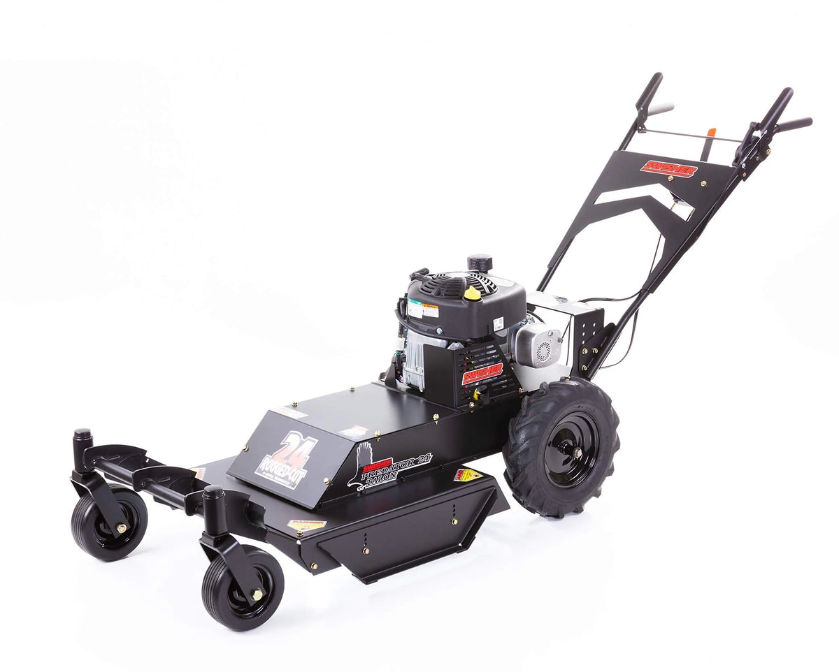 Swisher WRC11524BSC – 11.5 HP 24 in. Walk Behind Rough Cut with Casters