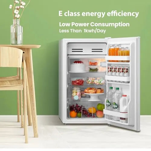 COMFEE' 93L Under Counter Fridge with Freezer, White