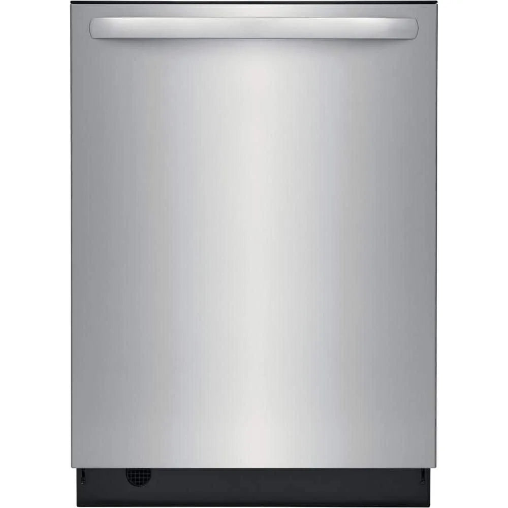 Frigidaire 24 in. Stainless Steel Top Control Built-In Tall Tub Dishwasher with Stainless Steel Tub and 3rd Level Rack, 49 dBA