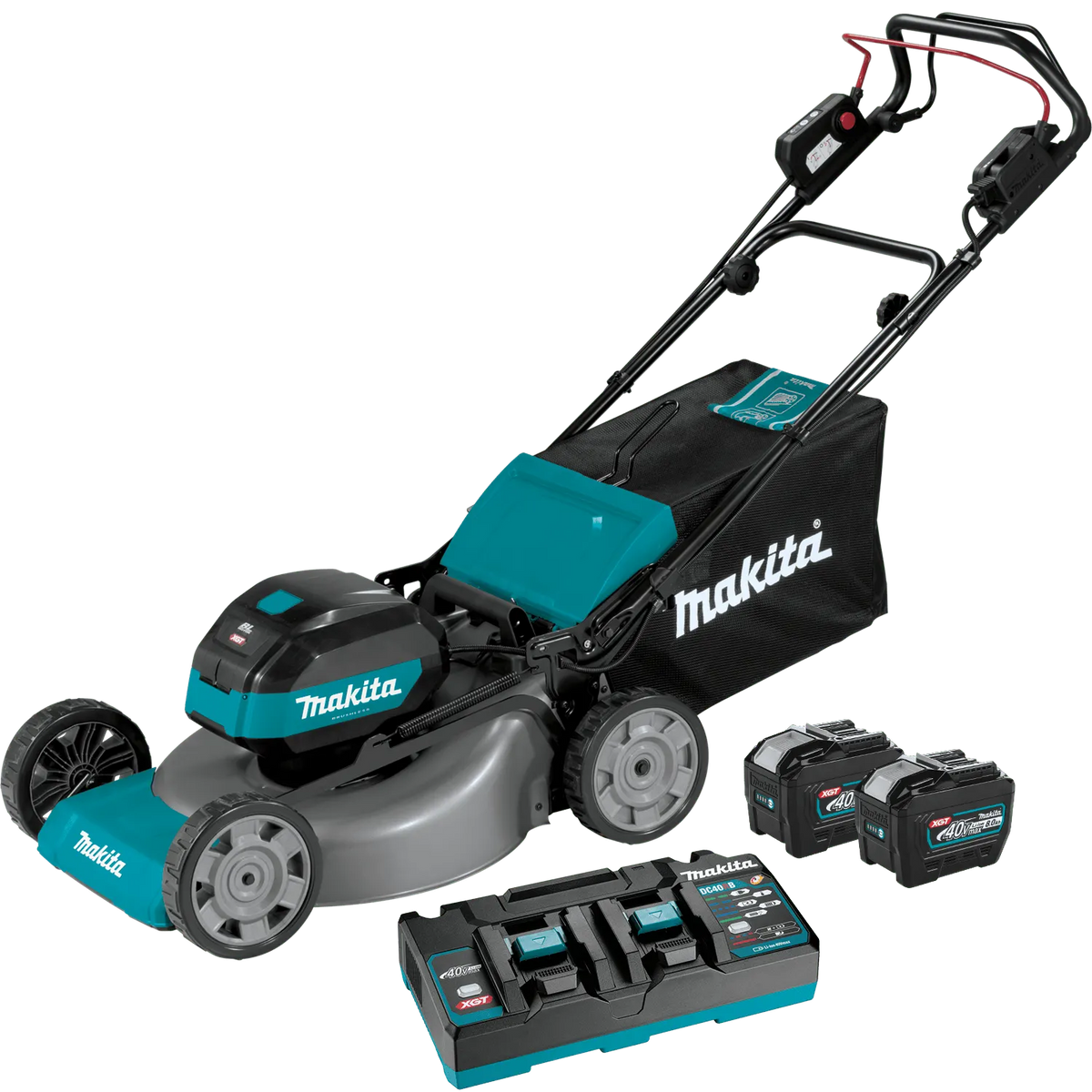 Makita 40V Max XGT Brushless 21 “. Self‑Propelled Commercial Lawn Mower Kit – GML01PL