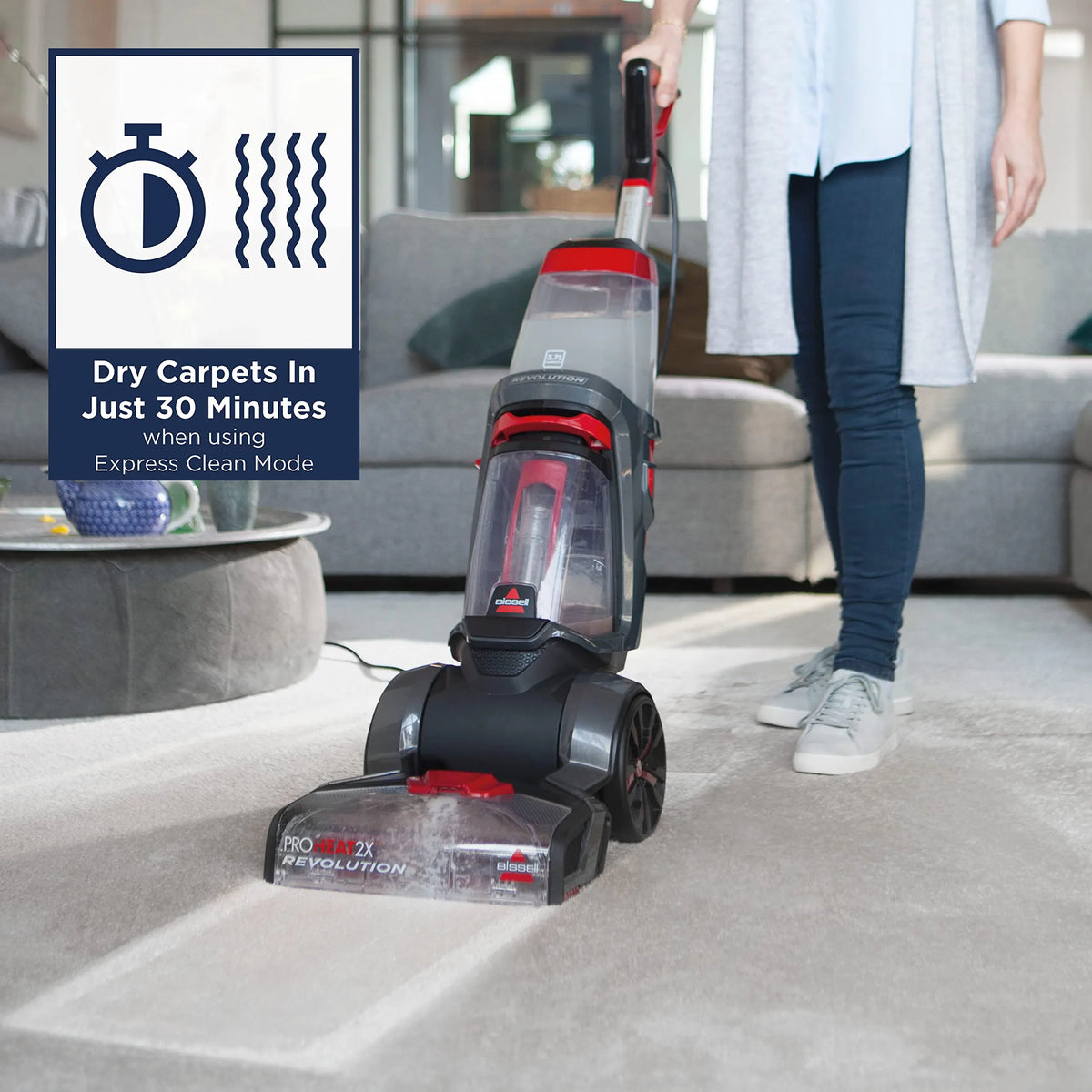 BISSELL ProHeat 2X Revolution Upright Carpet Cleaner