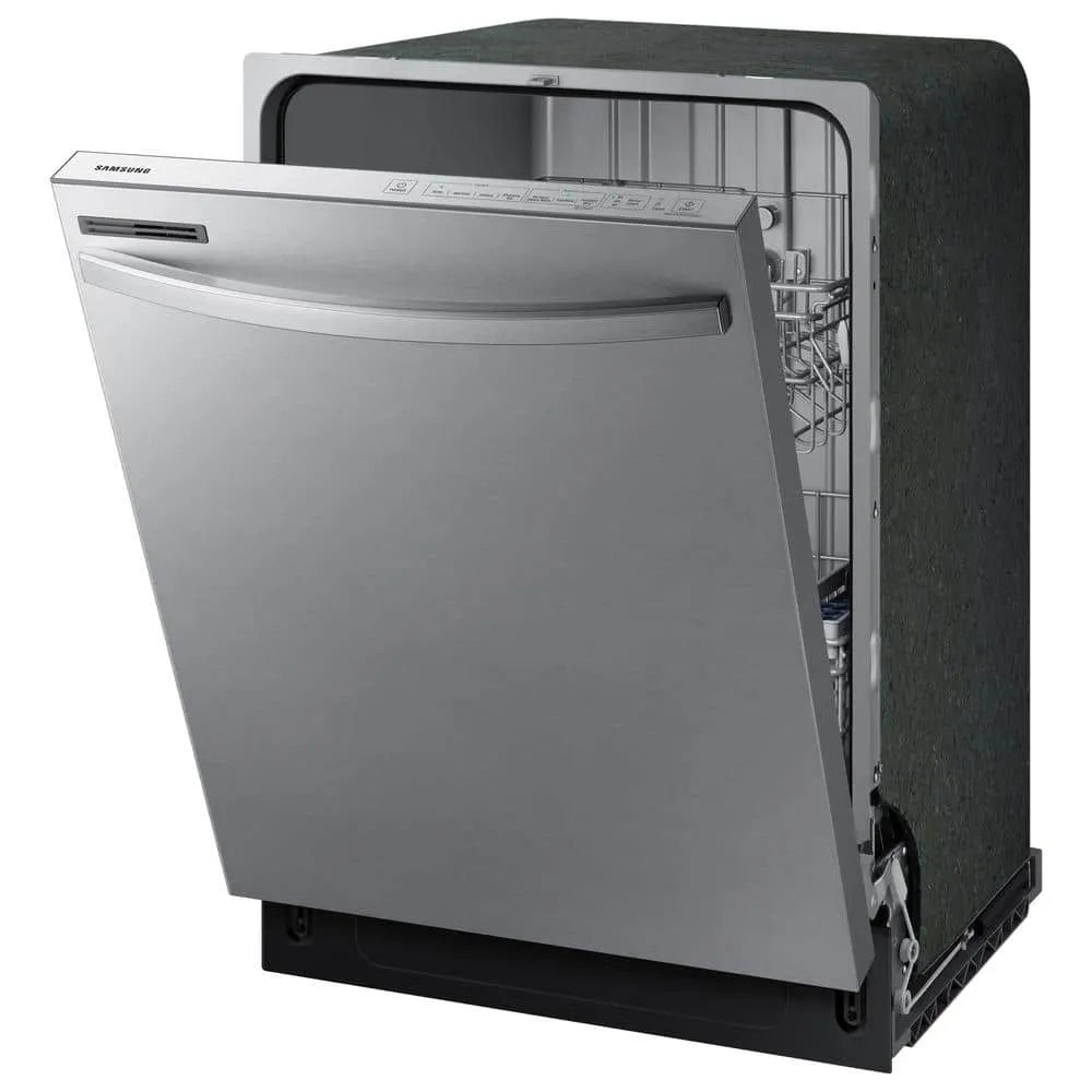 Samsung 24 in. Top Control Tall Tub Dishwasher in Stainless Steel with Stainless Steel Interior Door, 55 dBA