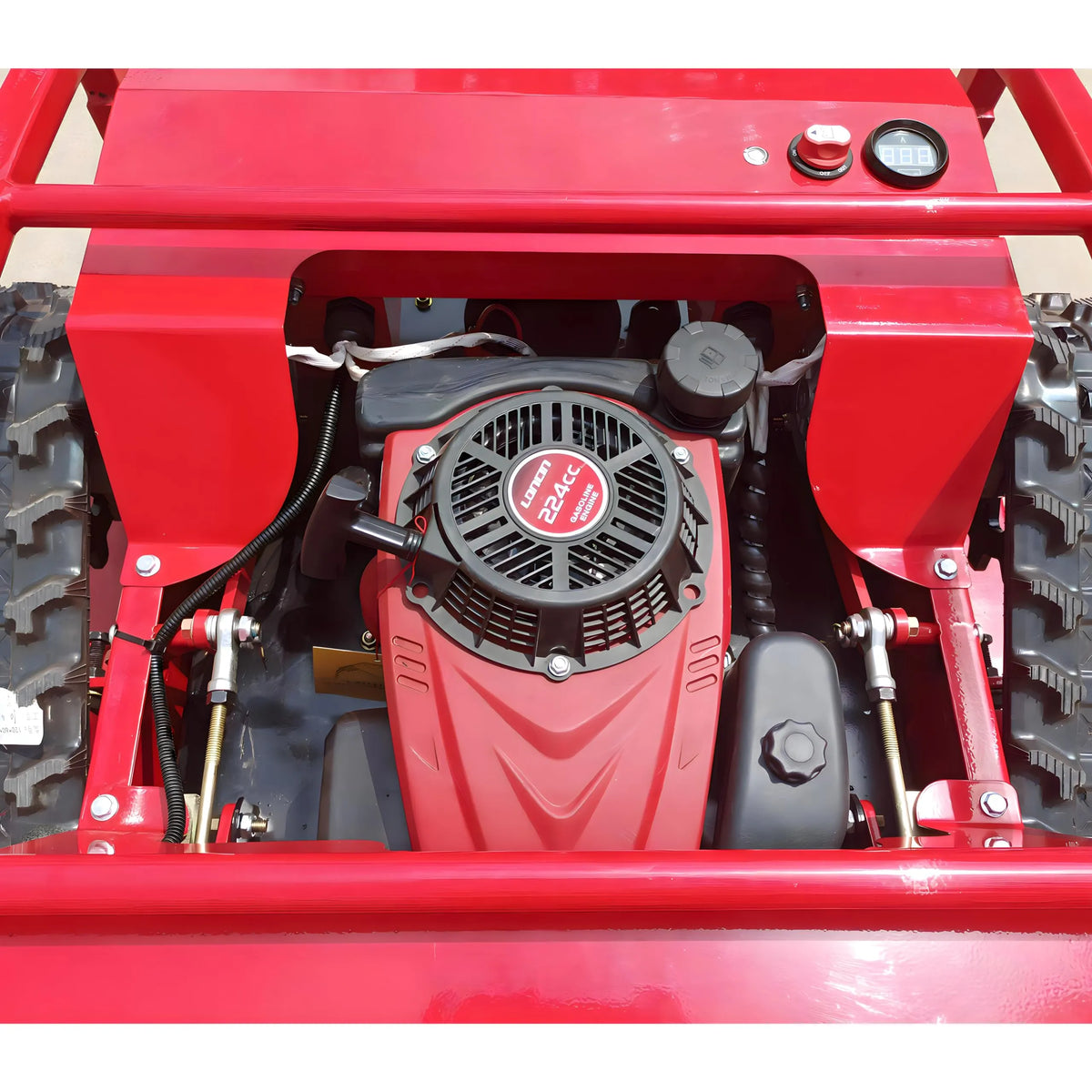 DareDevil Mower – Remote Controlled 200m Remote Distance| 50° Slope Capability | Hybrid Self-Charging Dual Battery | Brushless Motors | Zero Turn | Adjustable Cutting Deck