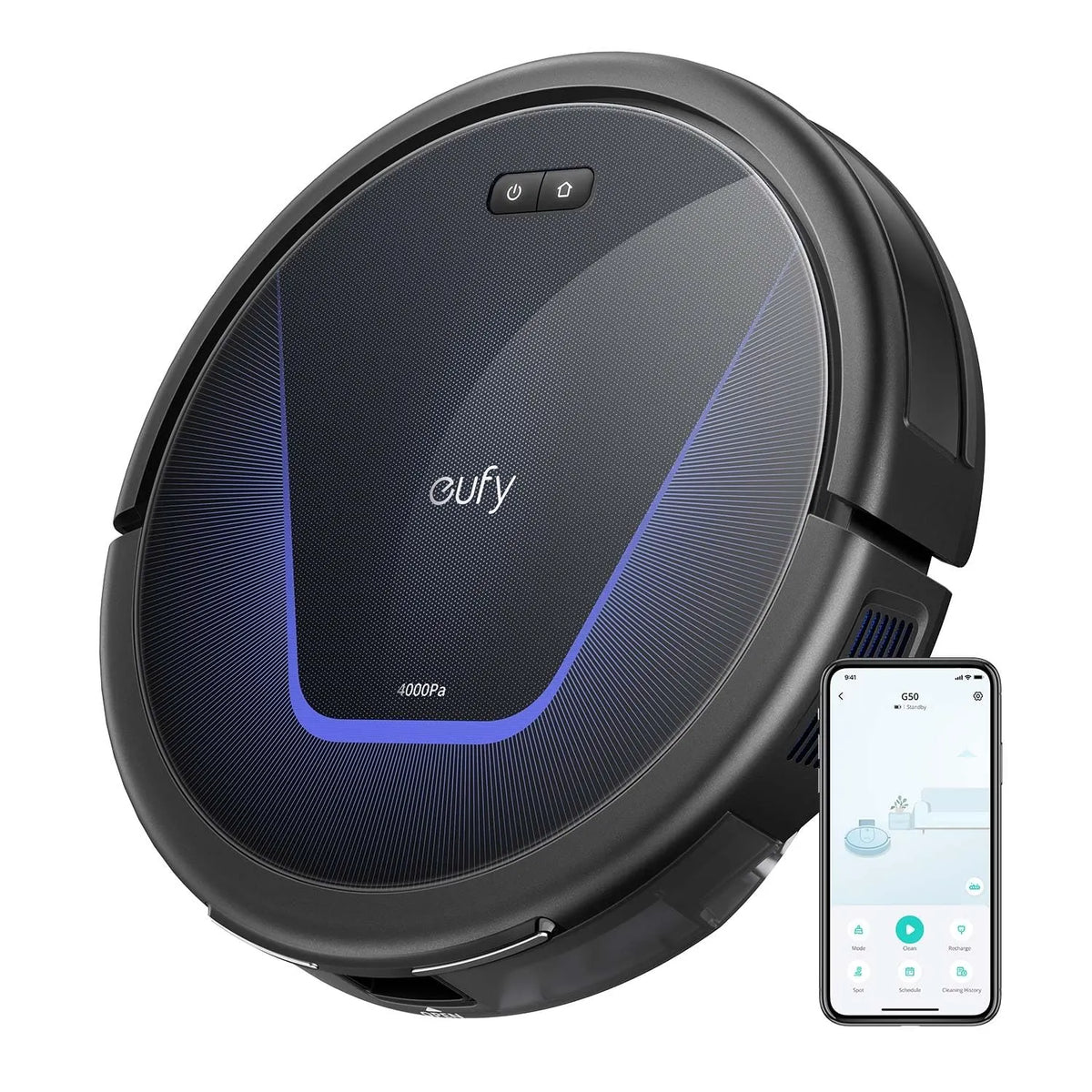 eufy G50 Robot Vacuum Cleaner 4000Pa with Anti-Tangle Brush