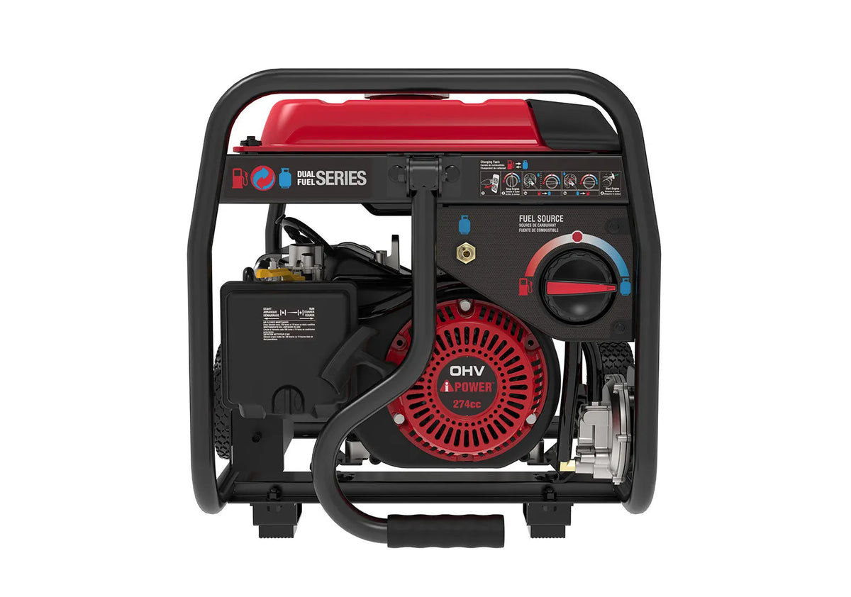 SUA6900D – 6900 Watt Dual Fuel Portable Generator