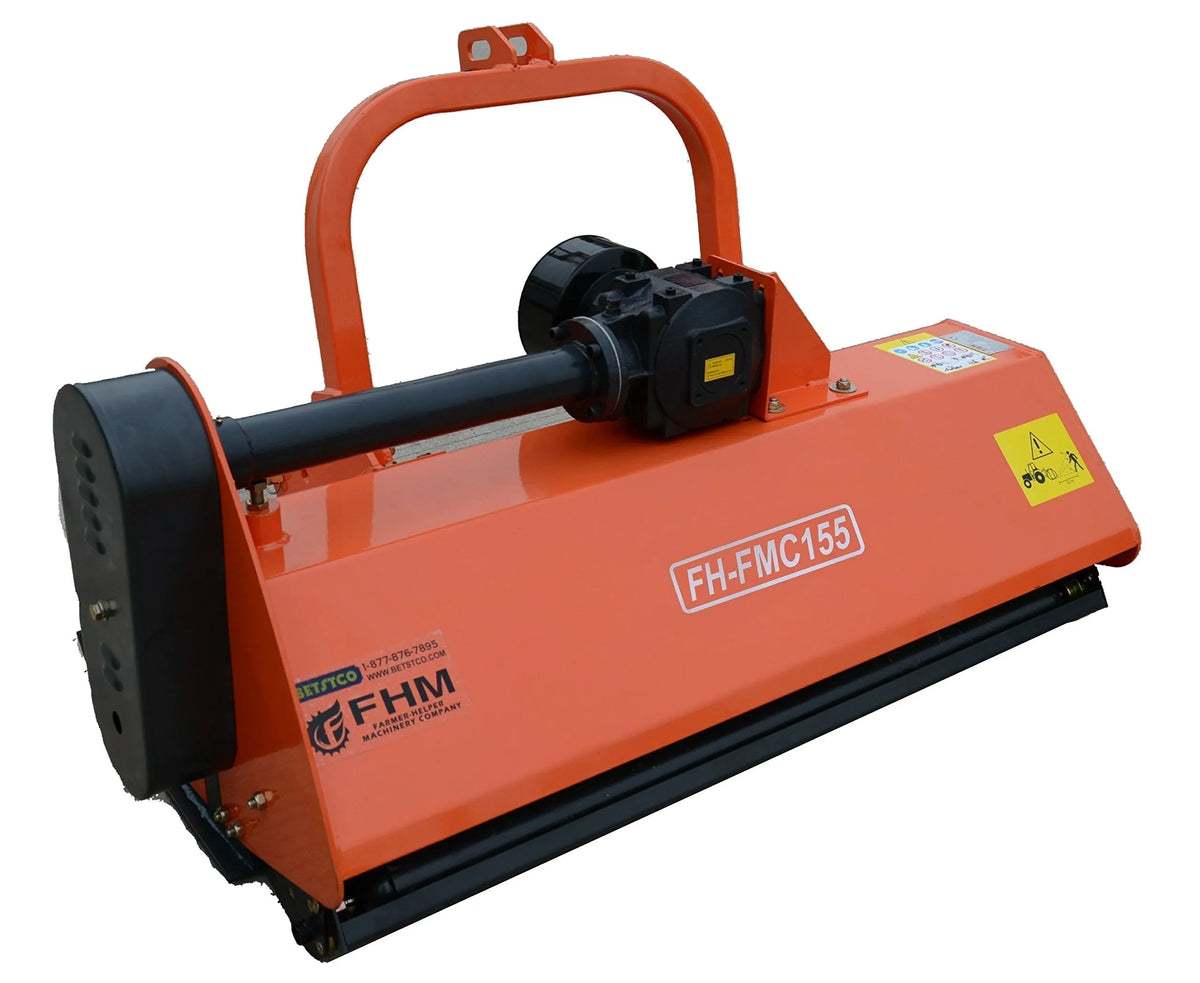 60″ Centered Heavy Duty Flail Row Mower with Hammer Blades 3 Point Requires a Tractor. Not a standalone Unit.